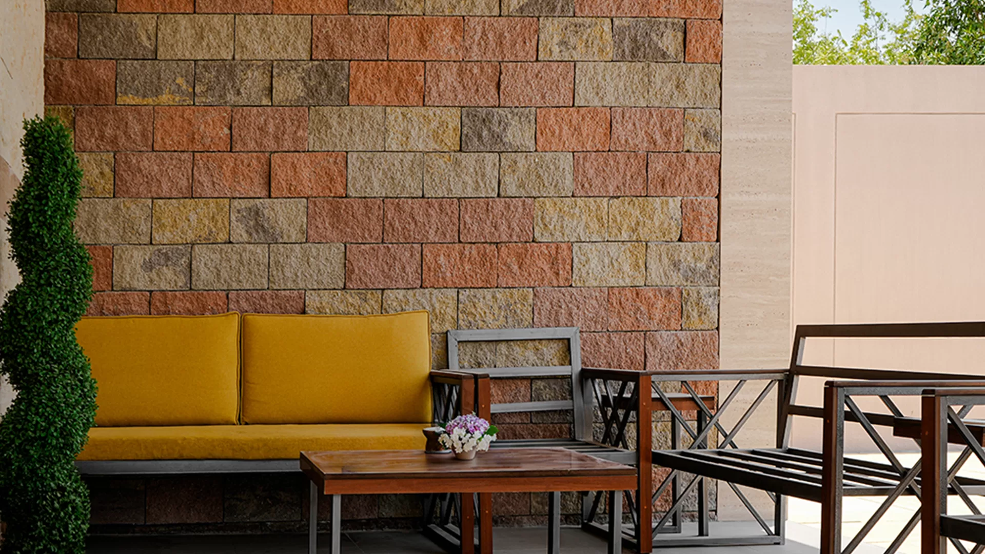 Outdoor wall systems in Dubai