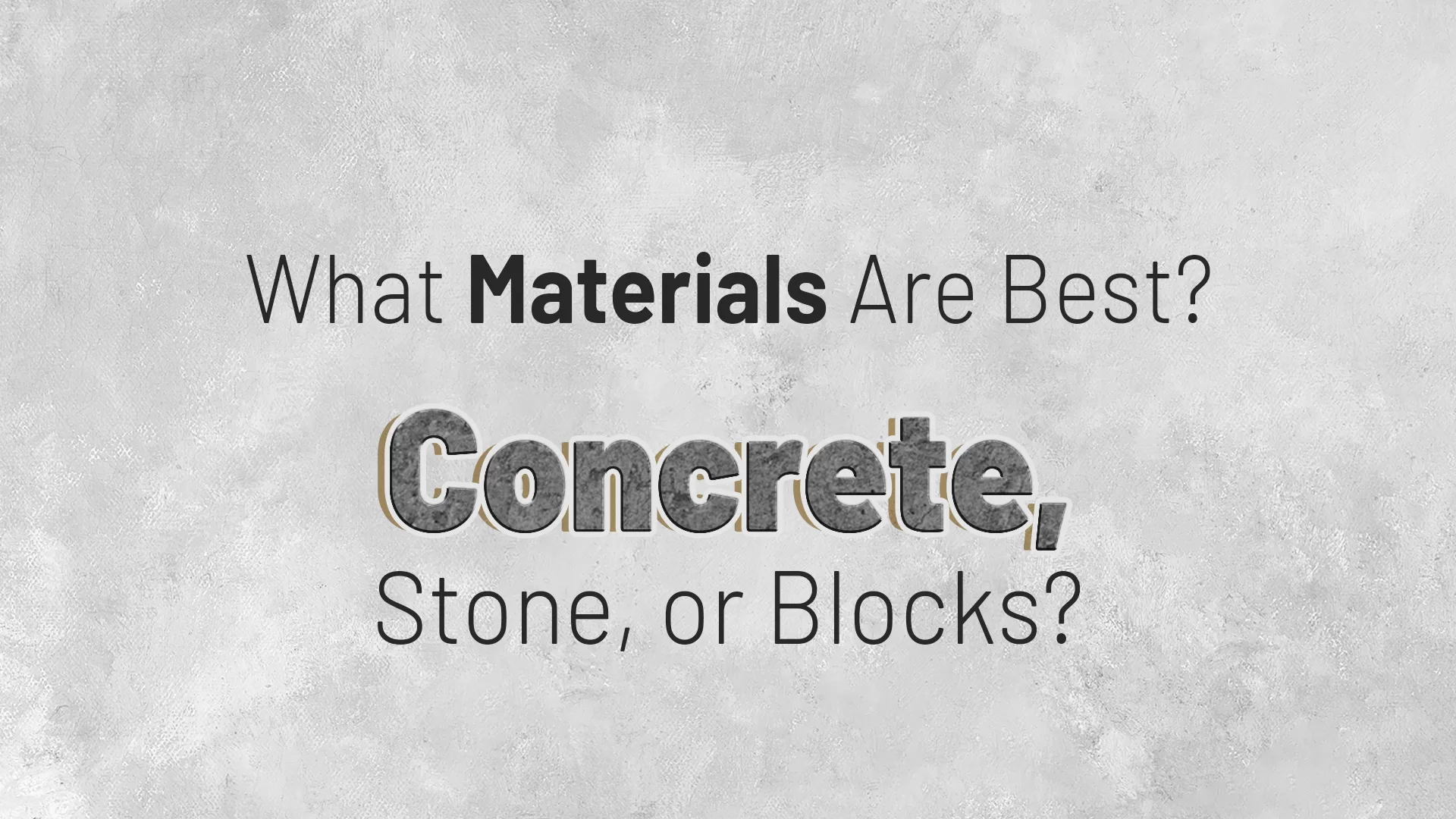 Retaining walls in Dubai