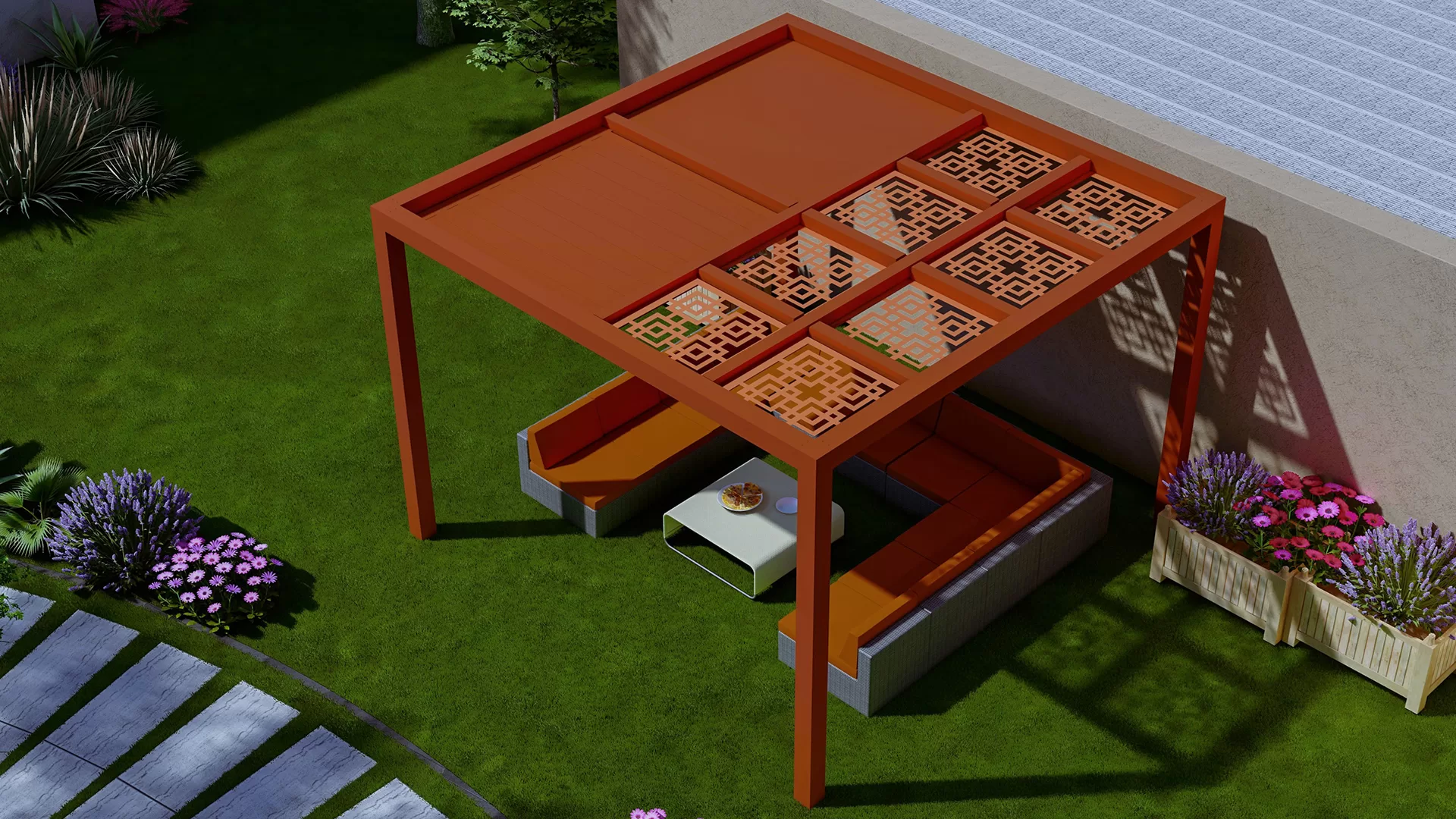 Custom Pergola in Dubai