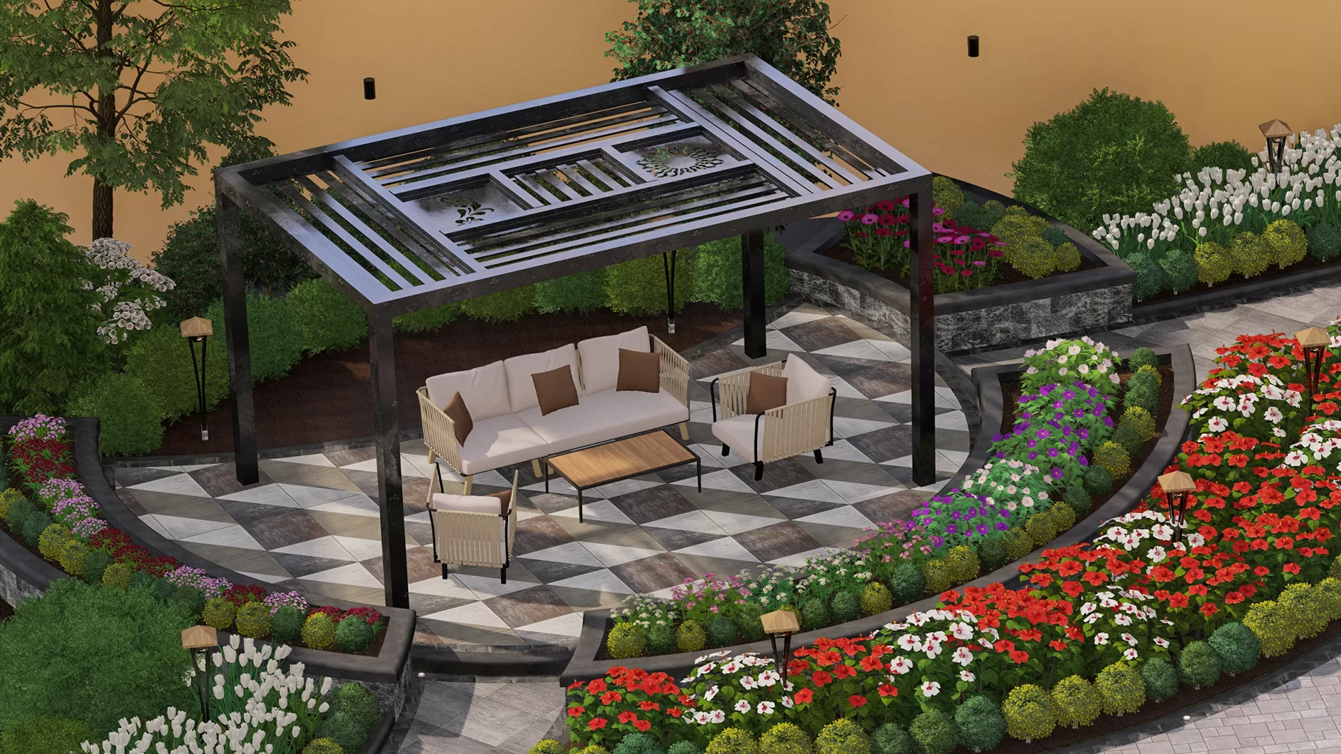 Custom Pergola in Dubai