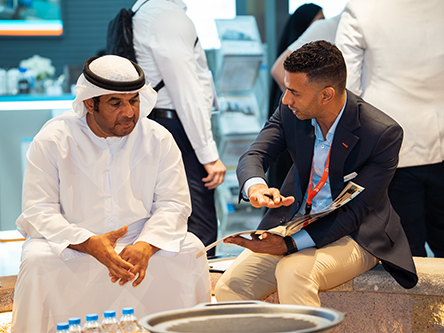 Client Conversations & Networking Lounges