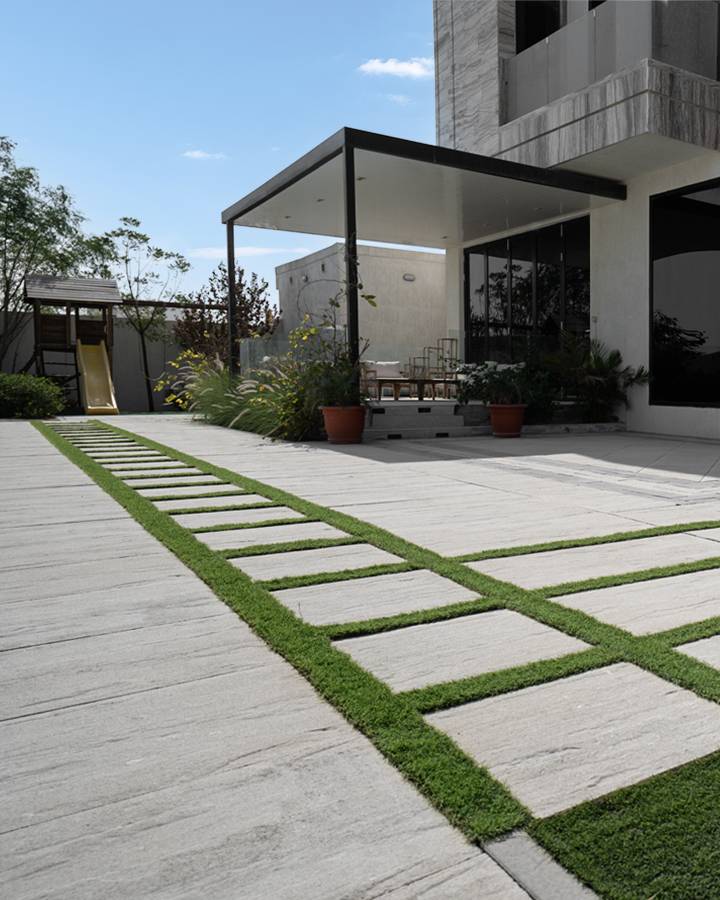 Outdoor living project in Dubai