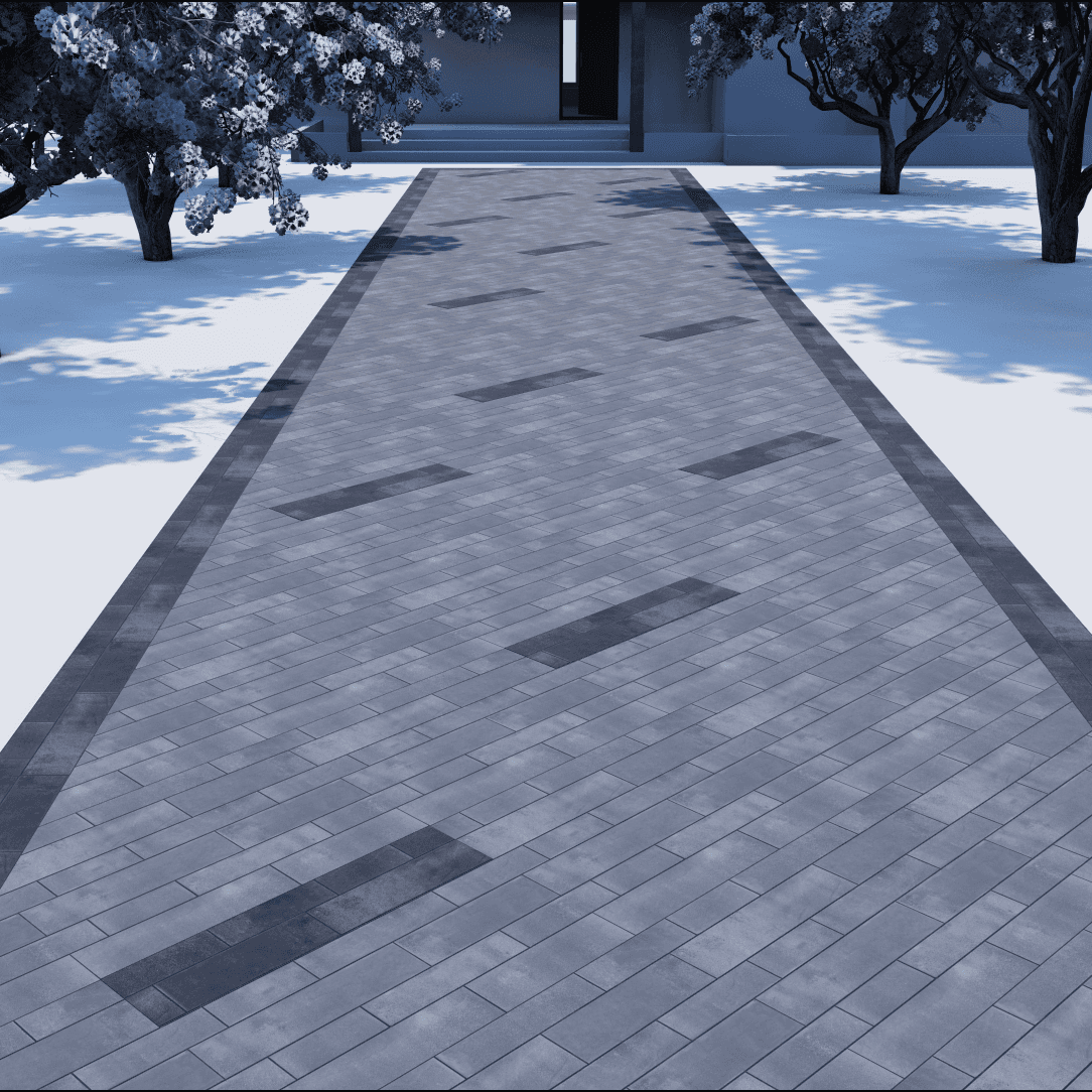 Walkway Entrance 0292 - Width 4.0 m