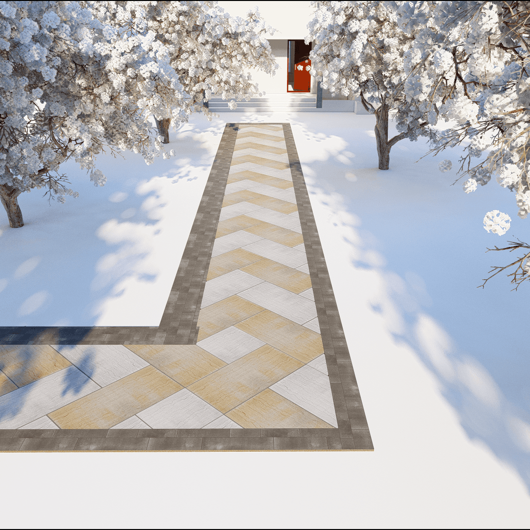 Walkway Entrance 0297 - Width 2.20 m