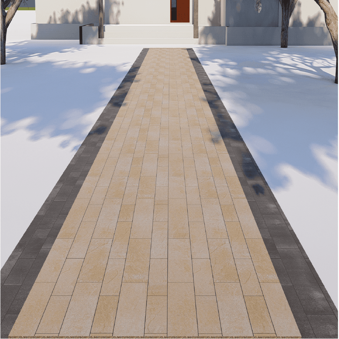 Walkway Entrance 0303 - Width 2.60 m