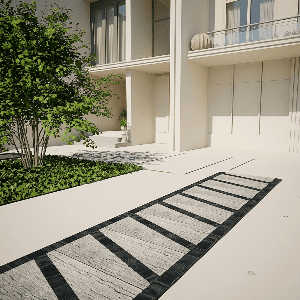 Walkway Garden 0001 - Width 1.47 m