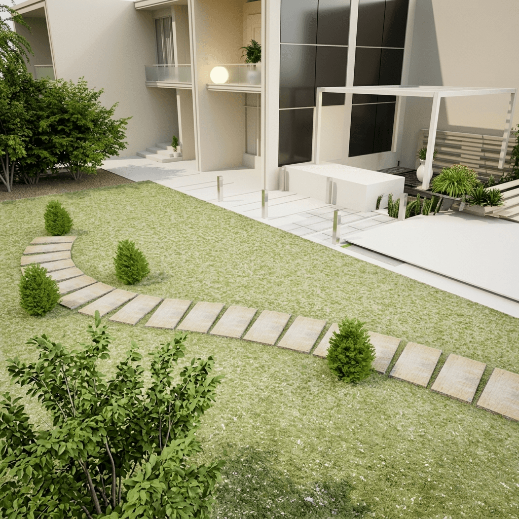 Walkway Garden 0013 - Width 1.20 m