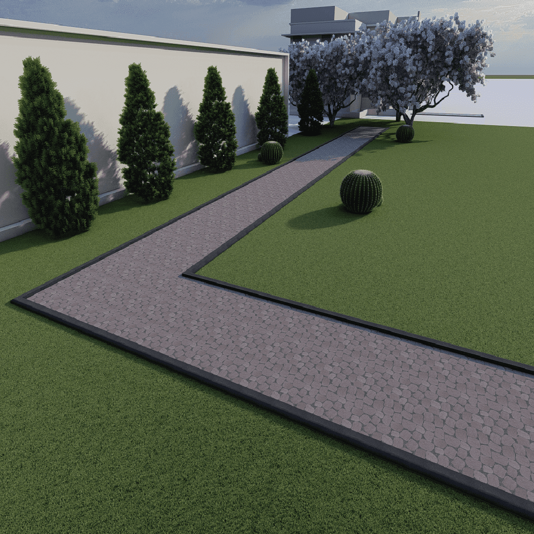 Walkway Garden 0294 - Width 2.0 m