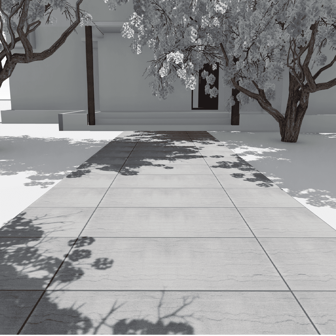 Walkway Entrance 0230 - Width 2.40 m