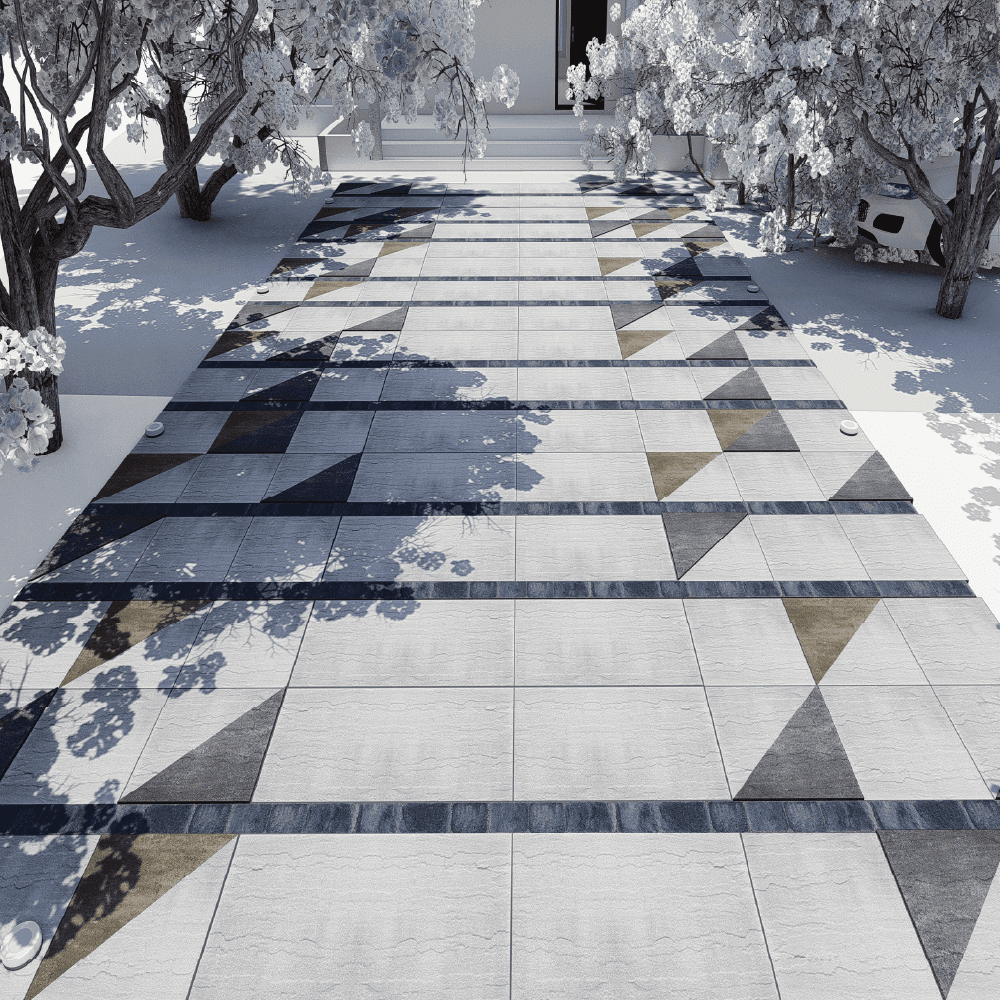 Walkway Entrance 0244 - Width 5.80 m