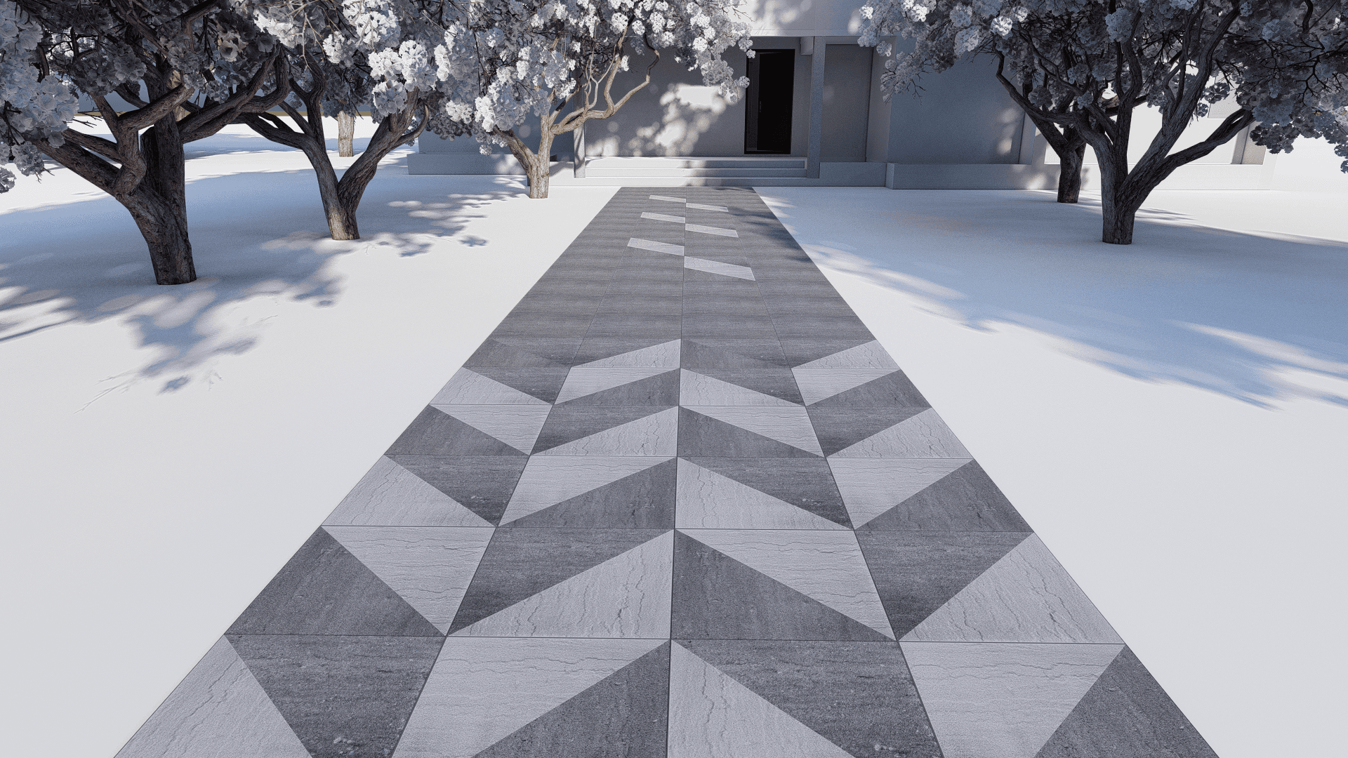 Walkway Entrance 0258 - Width 2.0 m