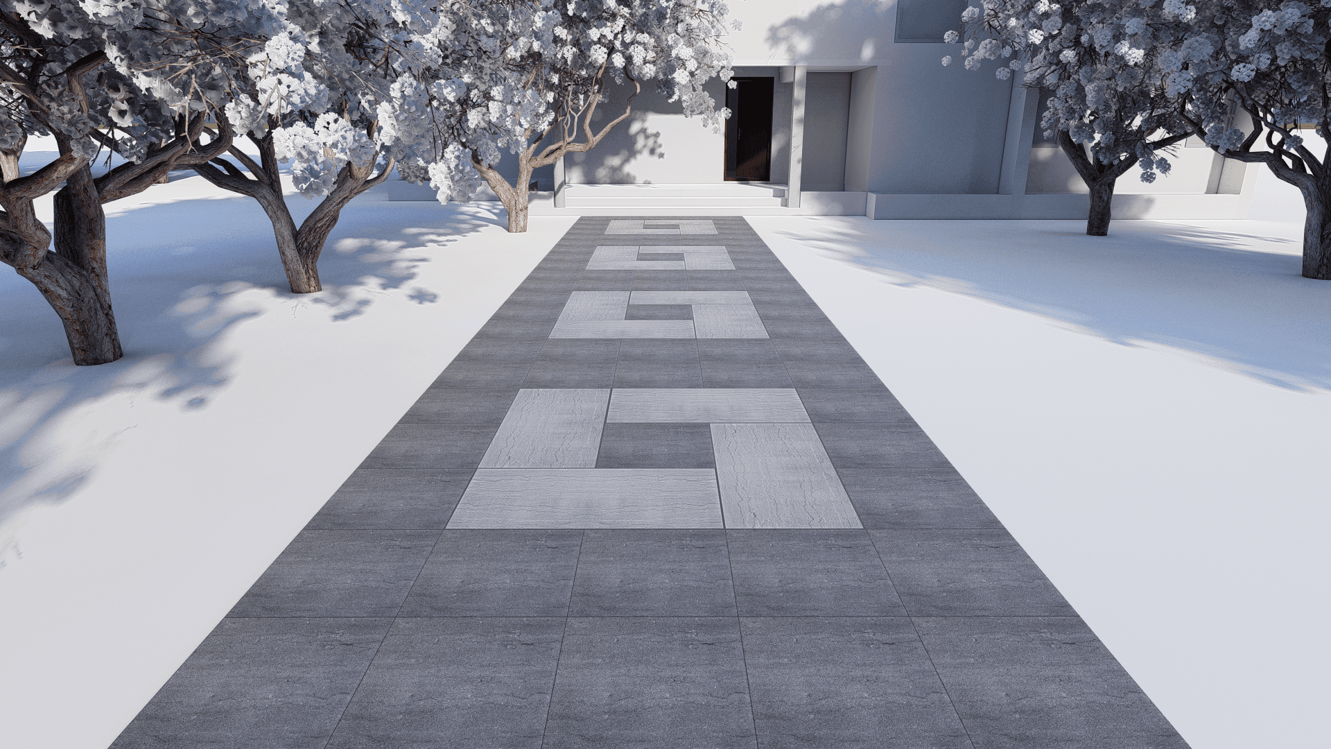 Walkway Entrance 0268 - Width 3.0 m