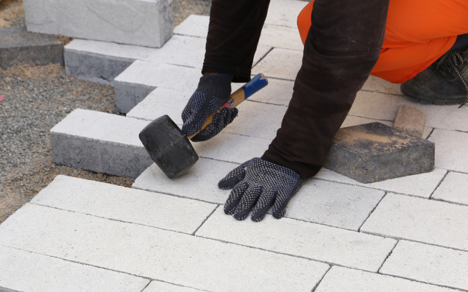 concrete pavers