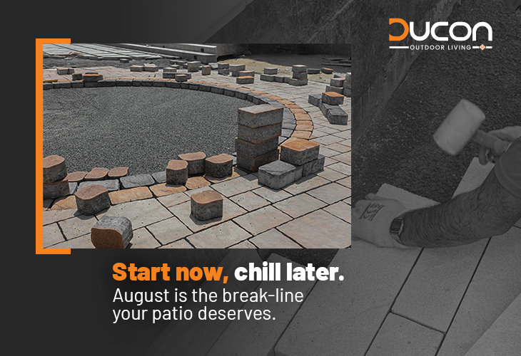 Why August is the Right Time to Build Your Patio? 