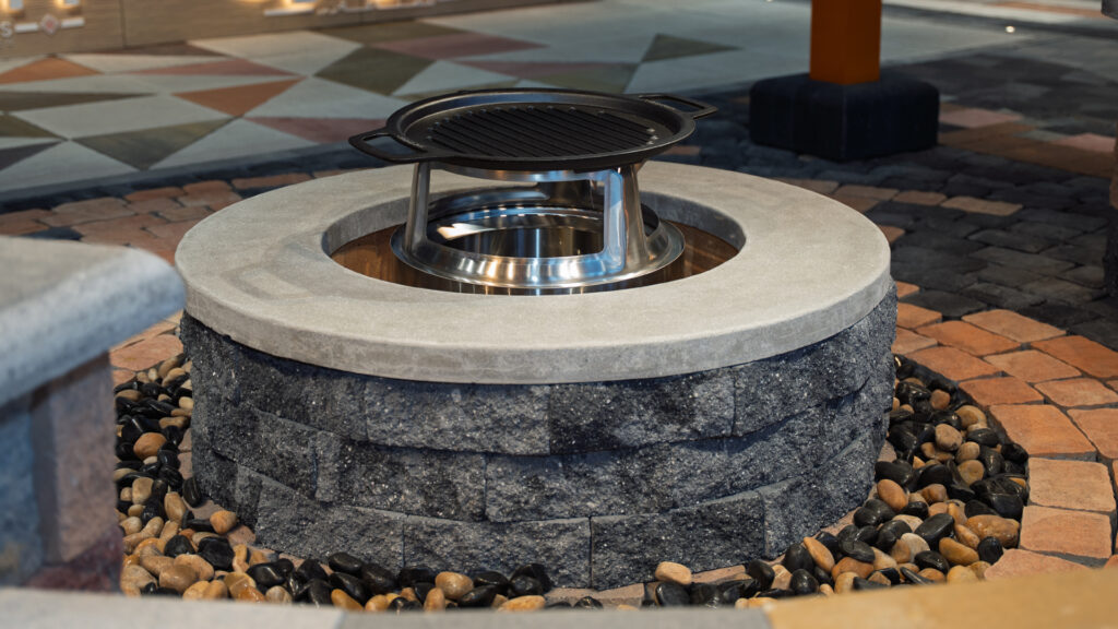 Firepit installation in UAE