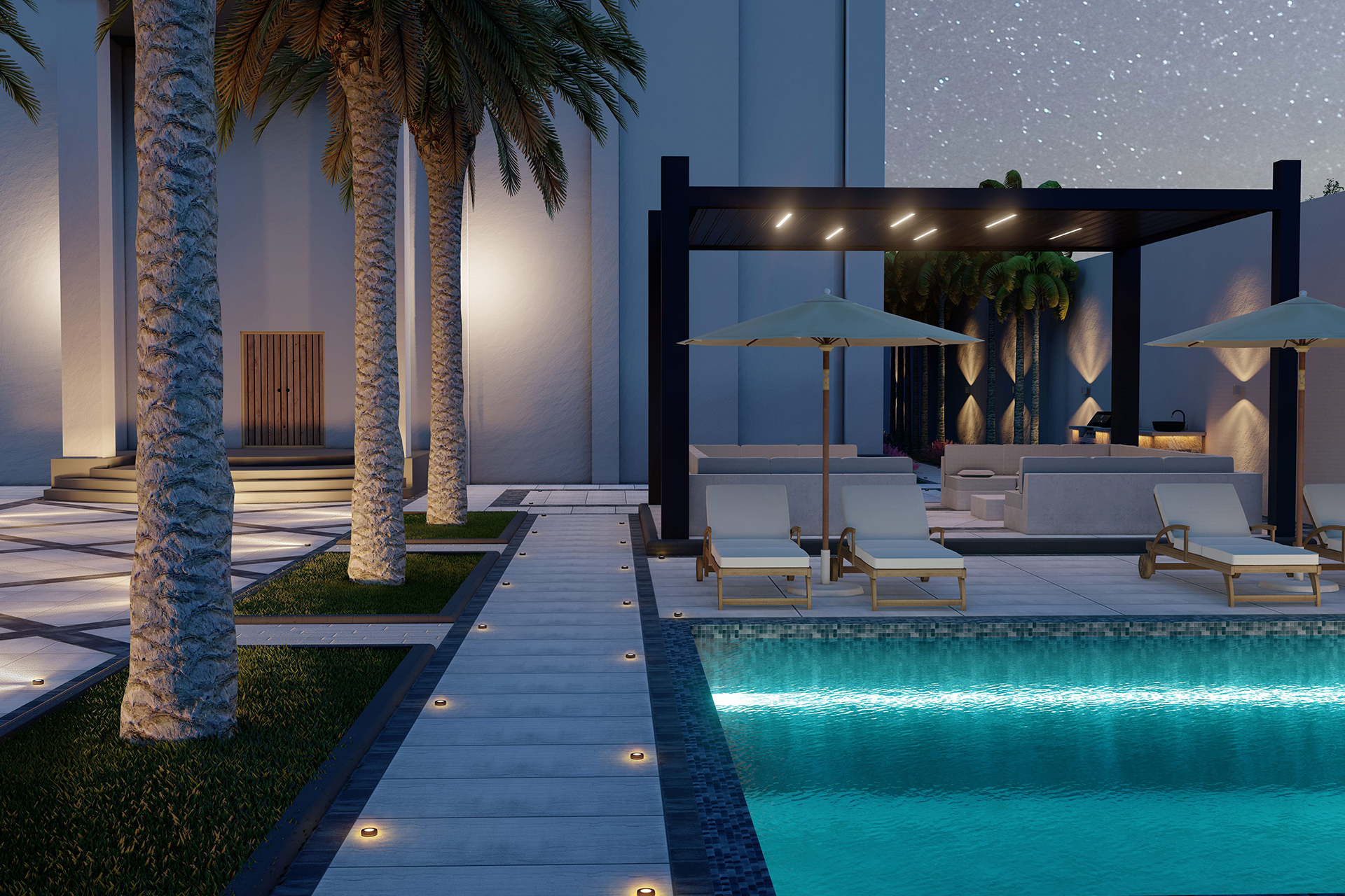 Garden and Pool Design in Dubai